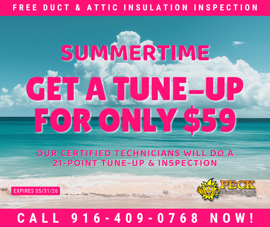 Peck Summer HVAC Special Peck Summer HVAC Special Flyer
